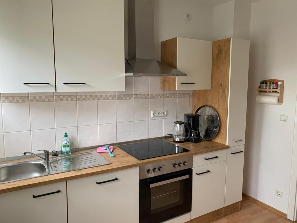 Familienfreundliche Ferienwohnung Maria Duderstadt Buitenkant foto